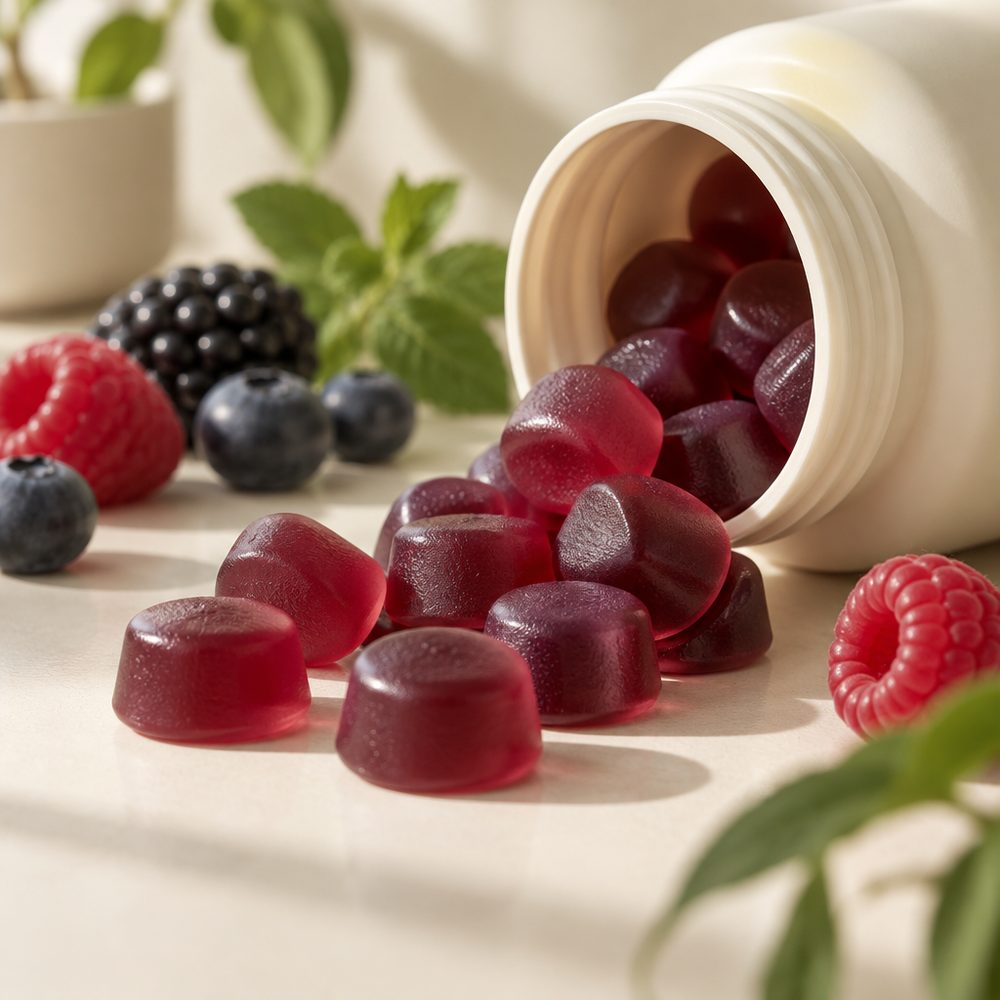 Verova Calm gummies close-up